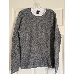 Jake Austin Sweater Pullover crew neck black Women's Size medium cotton